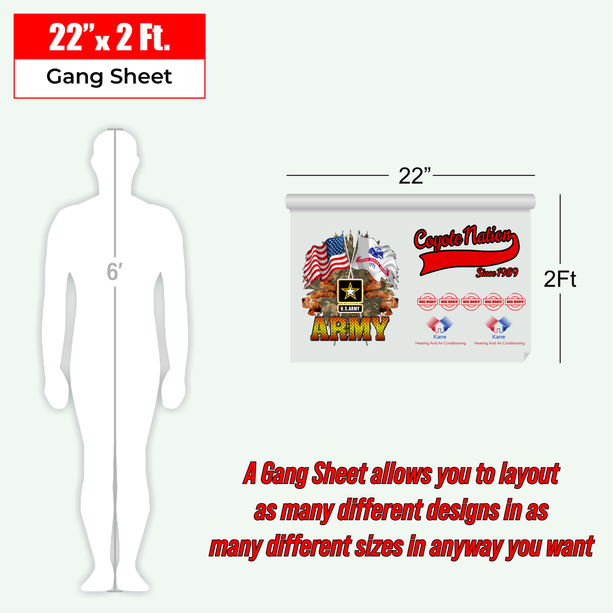 VersaPrintz Gang Sheets