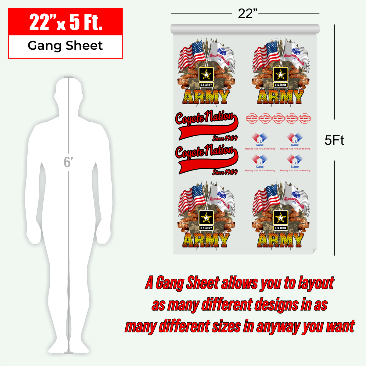VersaPrintz Gang Sheets