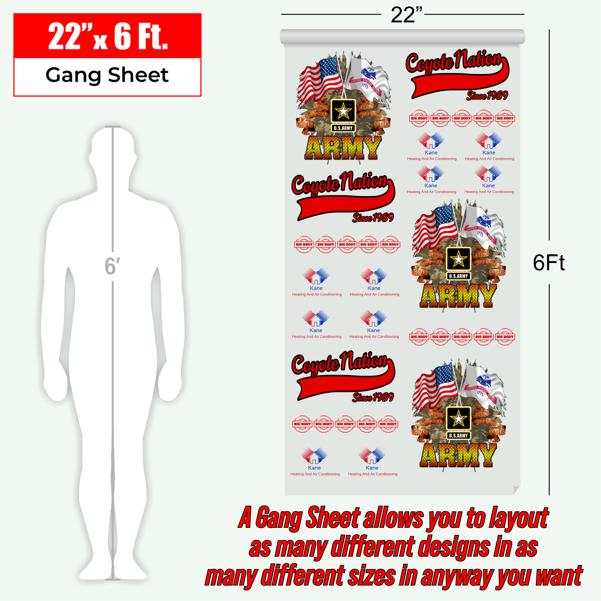 VersaPrintz Gang Sheets