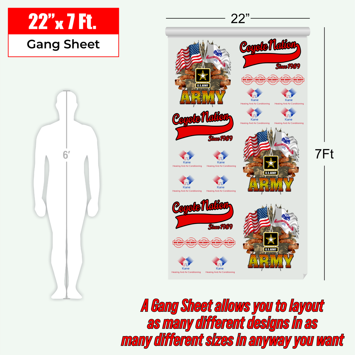 VersaPrintz Gang Sheets