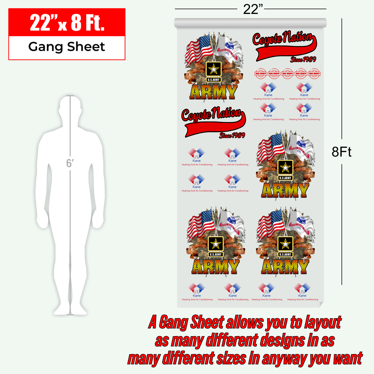 VersaPrintz Gang Sheets